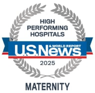 US News High Performing Hospitals 2025 for Maternity